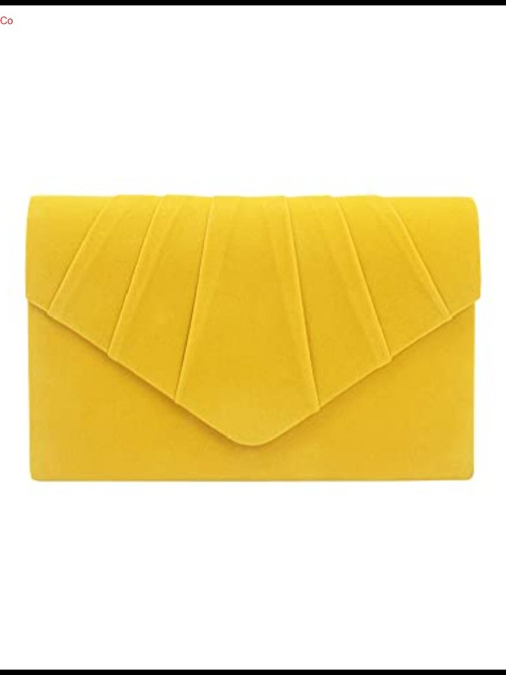 Pleated Envelope Clutch Evening Bag PU Leather Handbag Wedding Party
